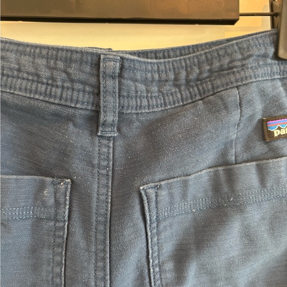 Patagonia Women's Dark Blue Cotton Utility Shorts - Picture 3 of 5